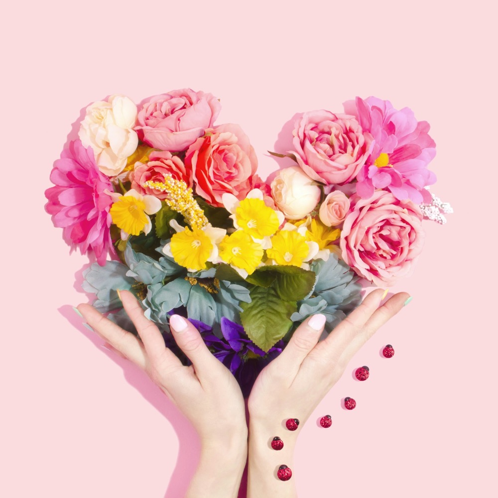 Heart in Hand — A cheerful mixed rainbow